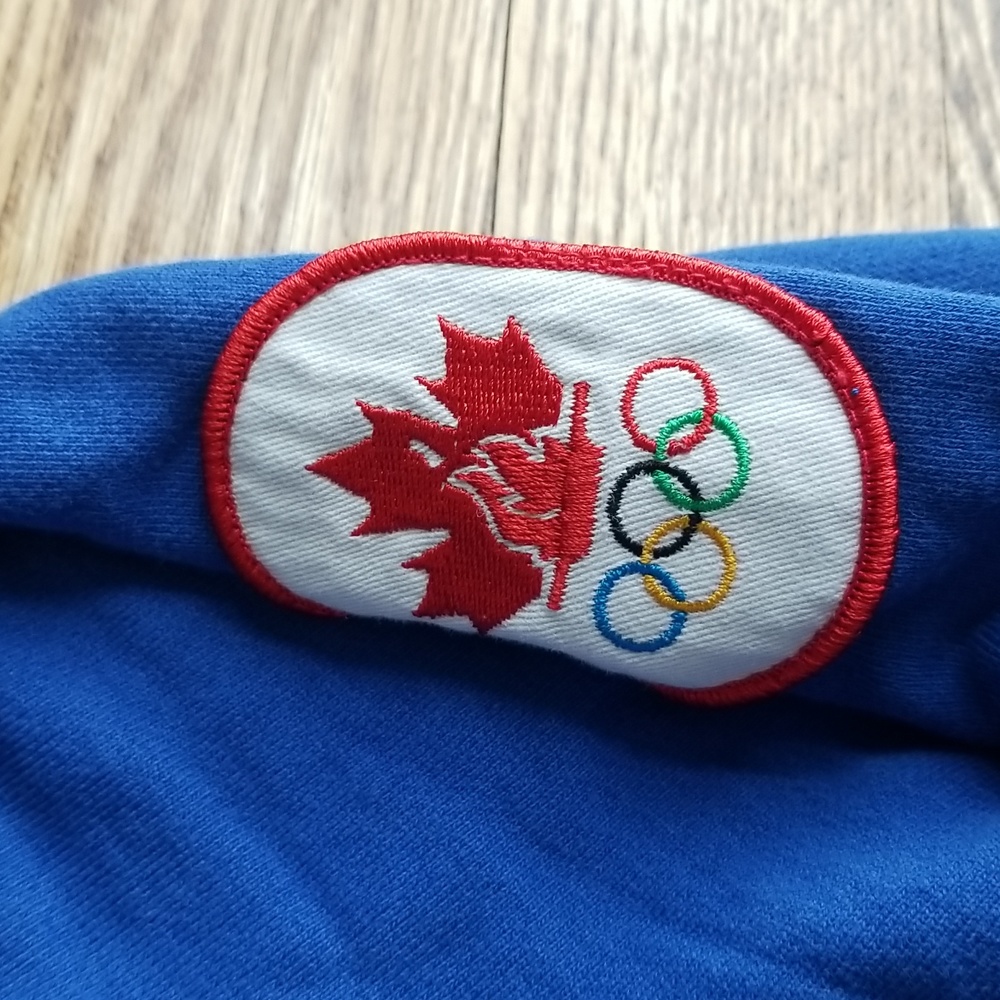 (S) HBC Hudson's Bay Co. Men's Official Canada Olympics Sweatshirt 100% Cotton - Picture 6 of 10